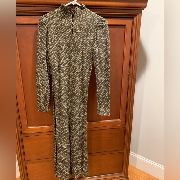 NWOT Doen Bias Maxi Dress in Dandelion - Picture 3 of 4